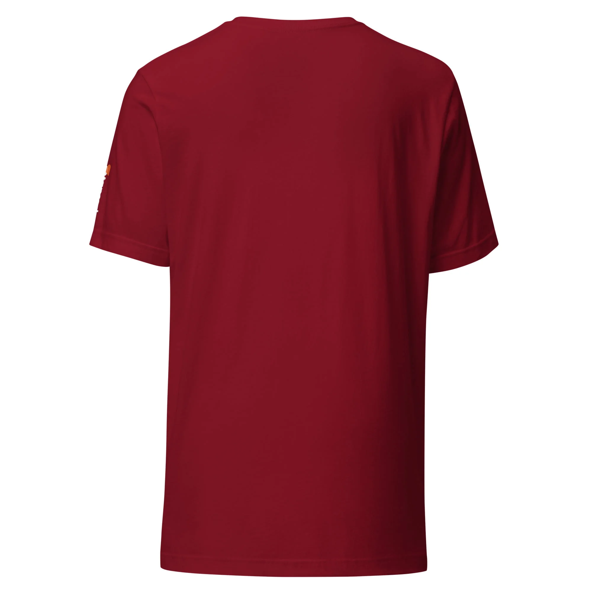 The back view of a Toyota Supra MKIV "The Samurai" Unisex t-shirt.