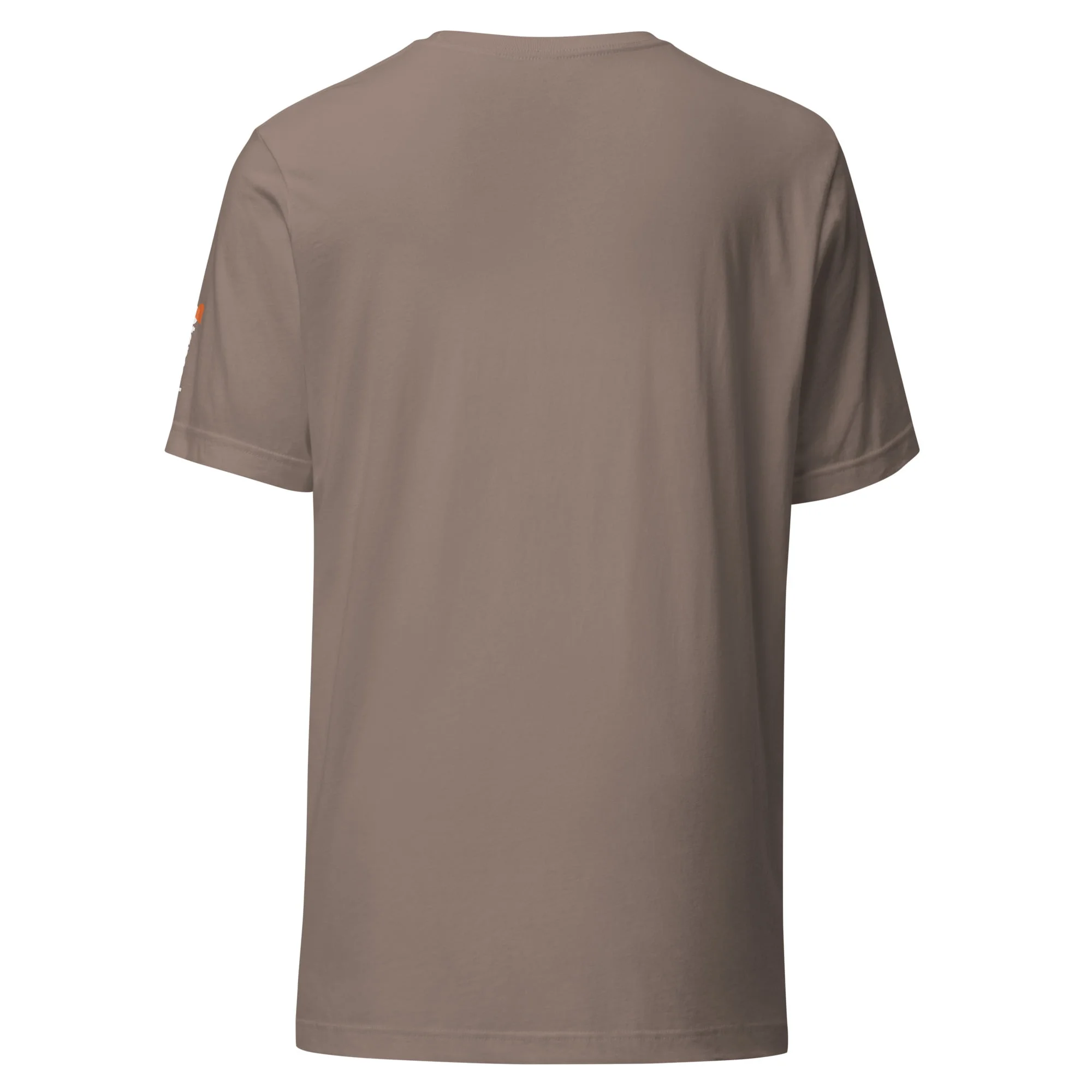 The back view of a man wearing a Toyota Supra MKIV "The Samurai" unisex t-shirt.