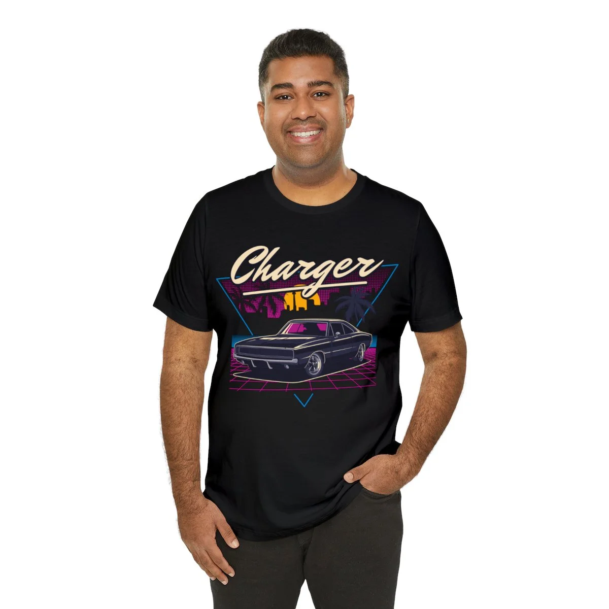 1970 Dodge Charger R/T Unisex Jersey Short Sleeve Tee - Image 32