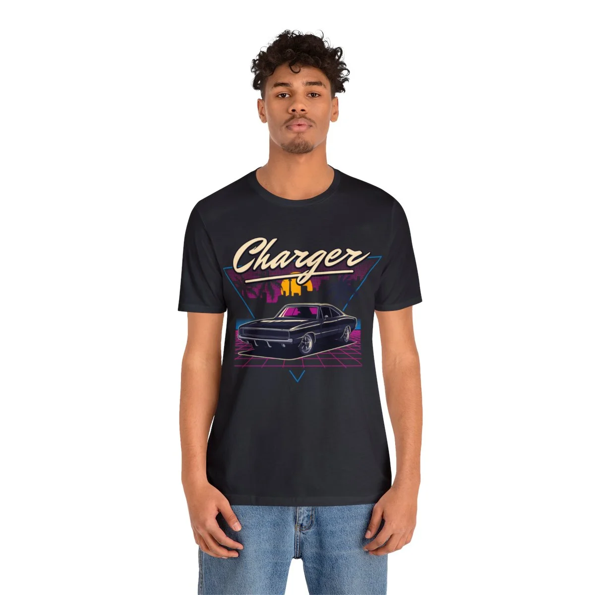 1970 Dodge Charger R/T Unisex Jersey Short Sleeve Tee - Image 40