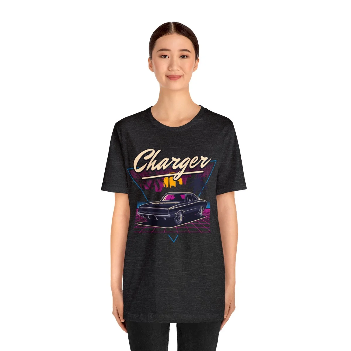 1970 Dodge Charger R/T Unisex Jersey Short Sleeve Tee - Image 3