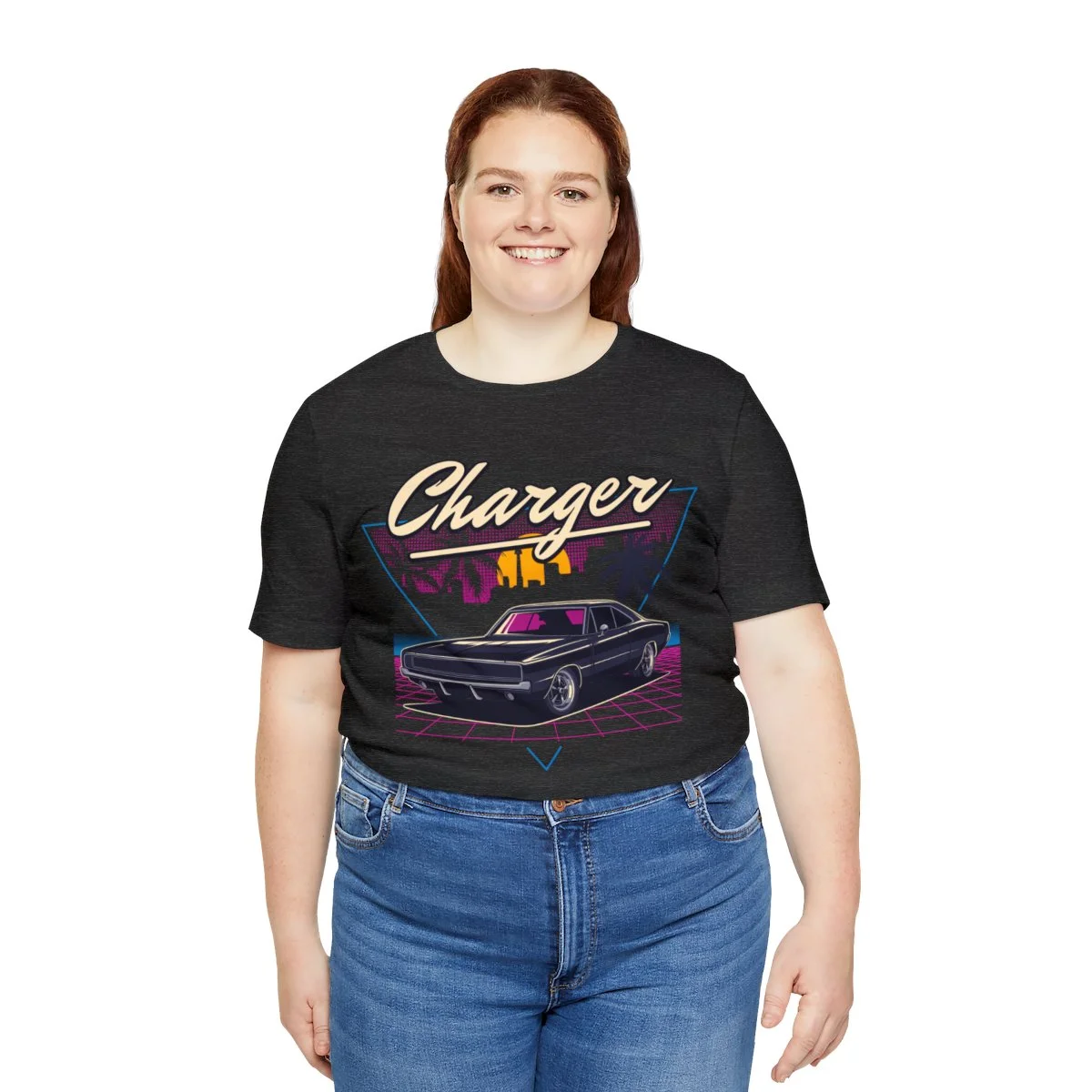 1970 Dodge Charger R/T Unisex Jersey Short Sleeve Tee - Image 7