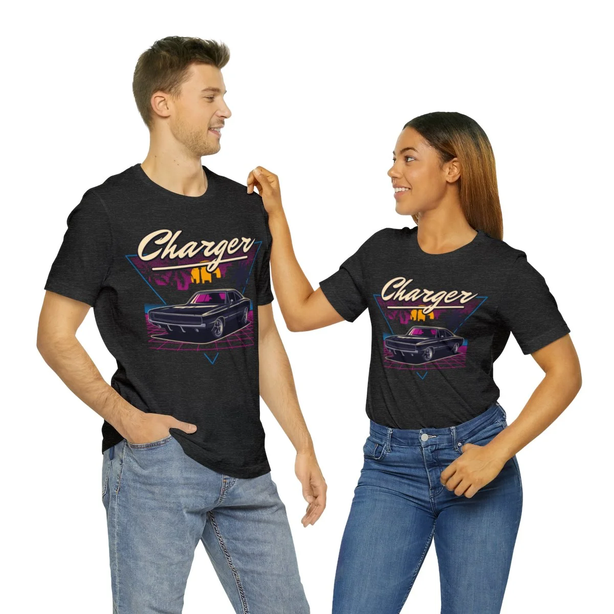 1970 Dodge Charger R/T Unisex Jersey Short Sleeve Tee - Image 10