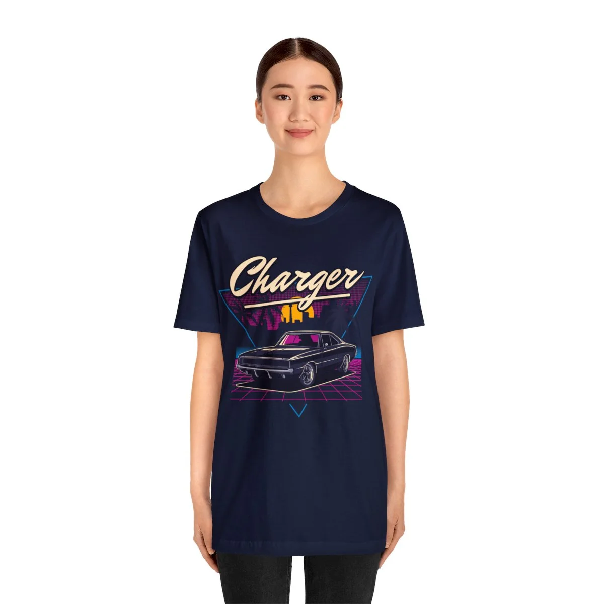 1970 Dodge Charger R/T Unisex Jersey Short Sleeve Tee - Image 51
