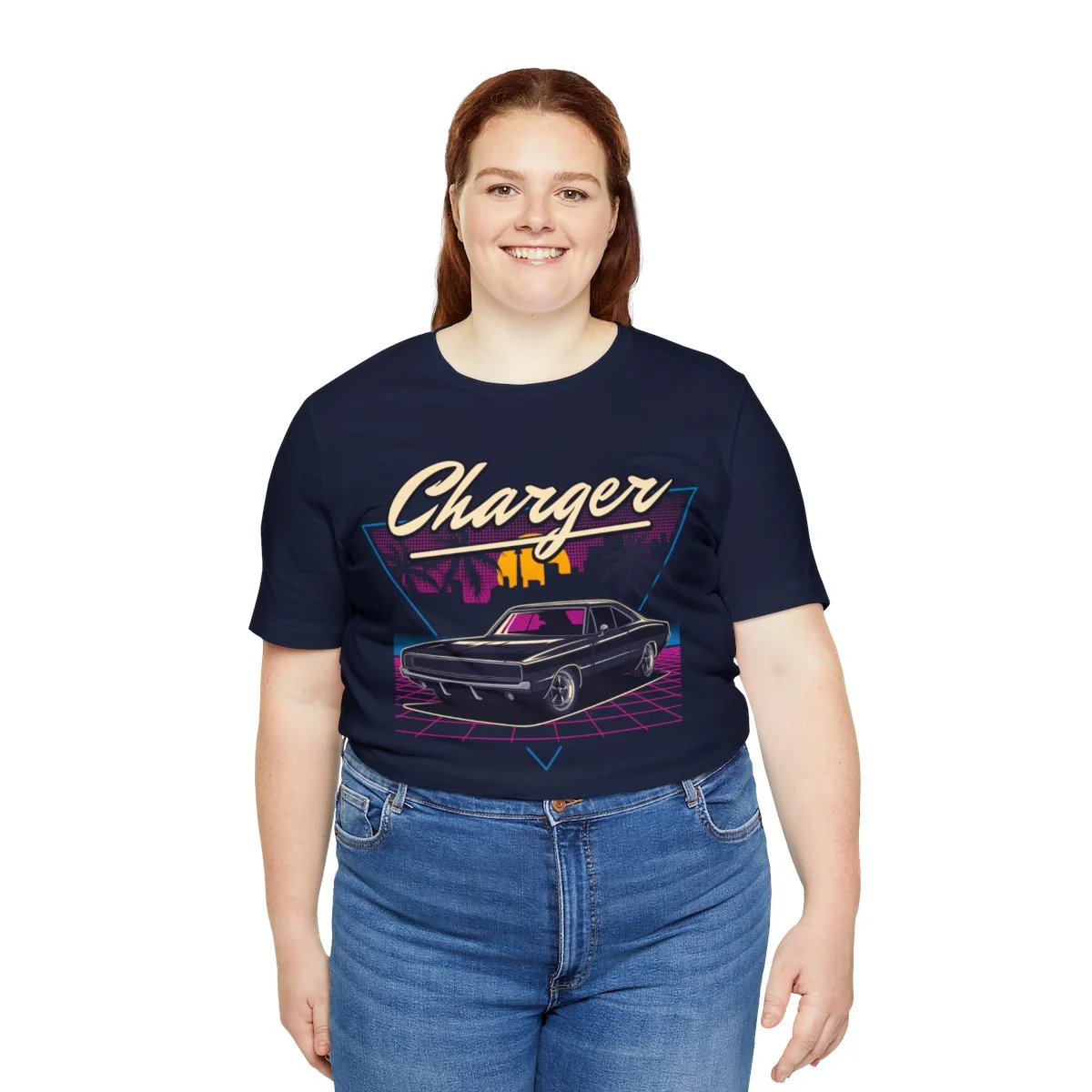 1970 Dodge Charger R/T Unisex Jersey Short Sleeve Tee - Image 55