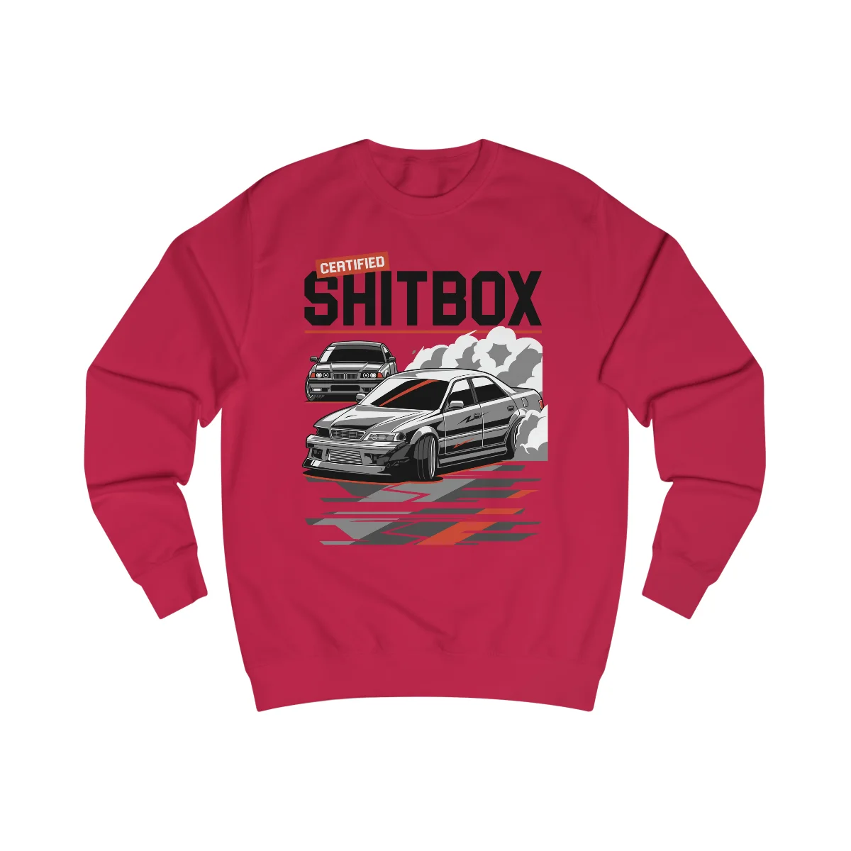 Certified Shitbox BMW & Chaser Men's Sweatshirt - Image 33