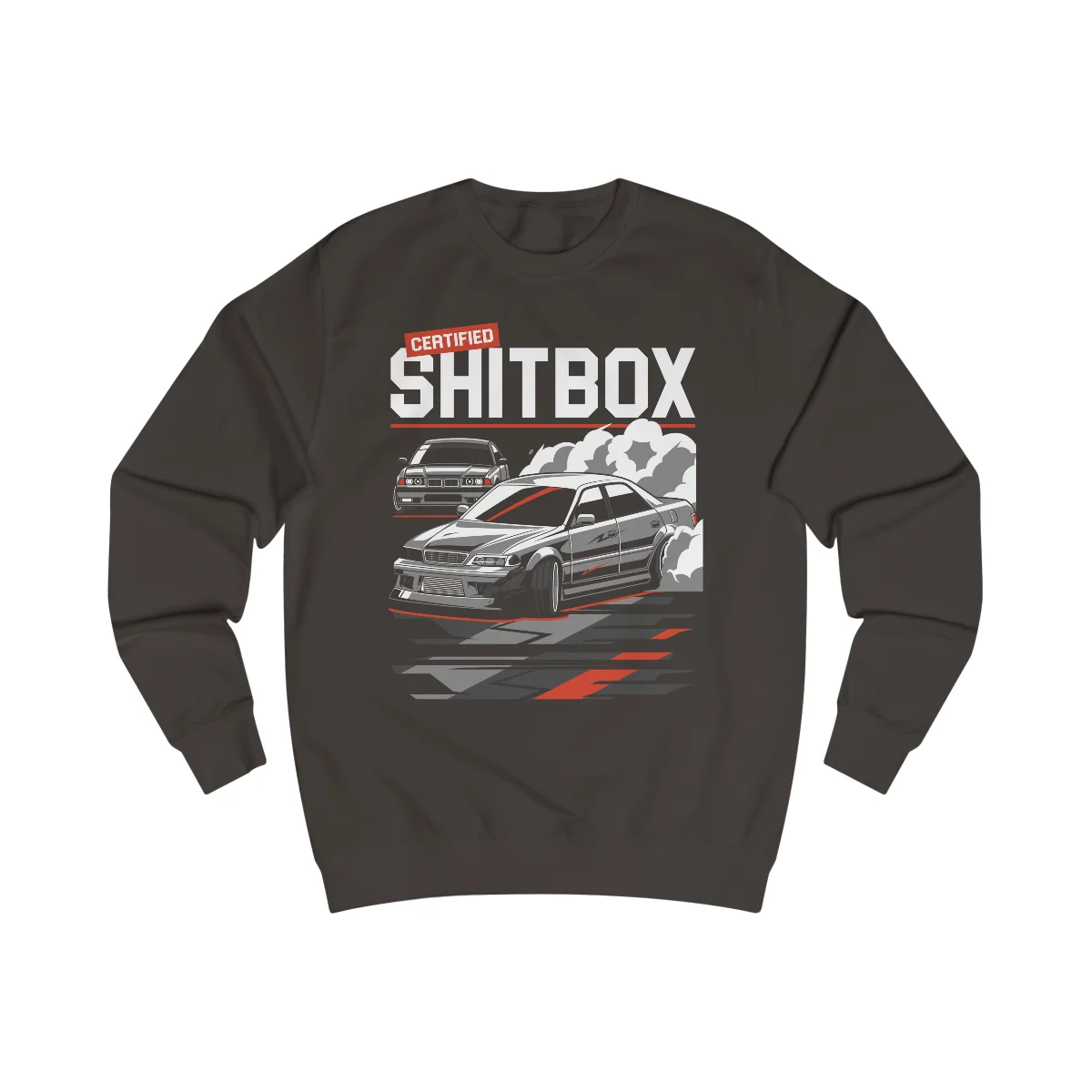 Certified Shitbox BMW & Chaser Men's Sweatshirt - Image 9