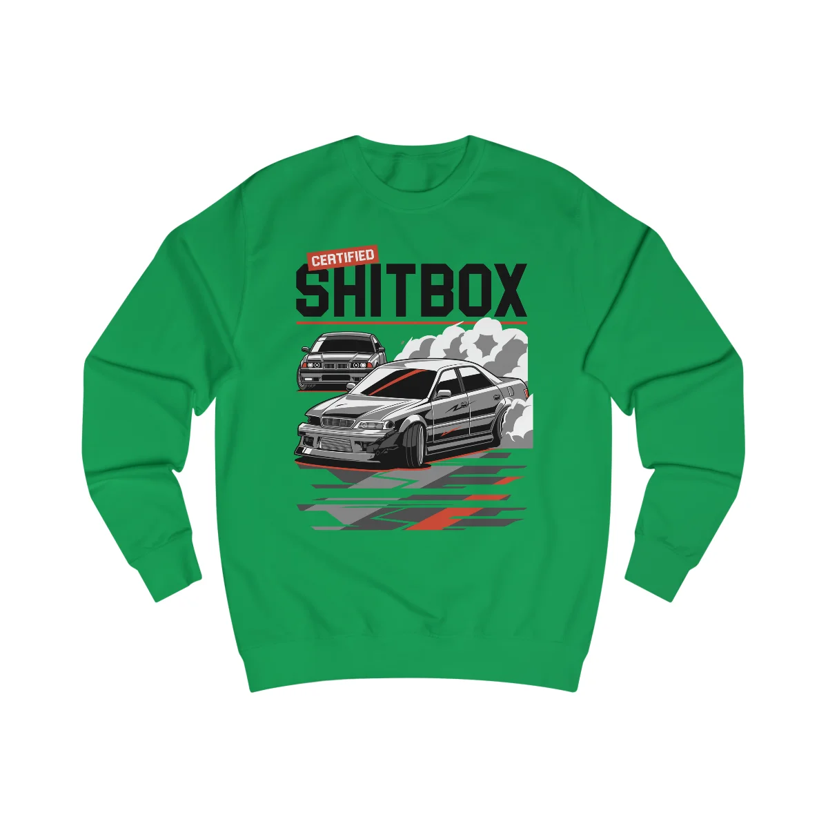 Certified Shitbox BMW & Chaser Men's Sweatshirt - Image 23
