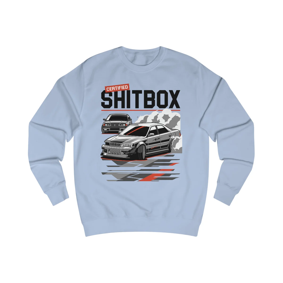 Certified Shitbox BMW & Chaser Men's Sweatshirt - Image 27