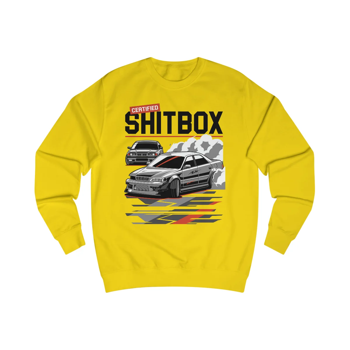 Certified Shitbox BMW & Chaser Men's Sweatshirt - Image 17