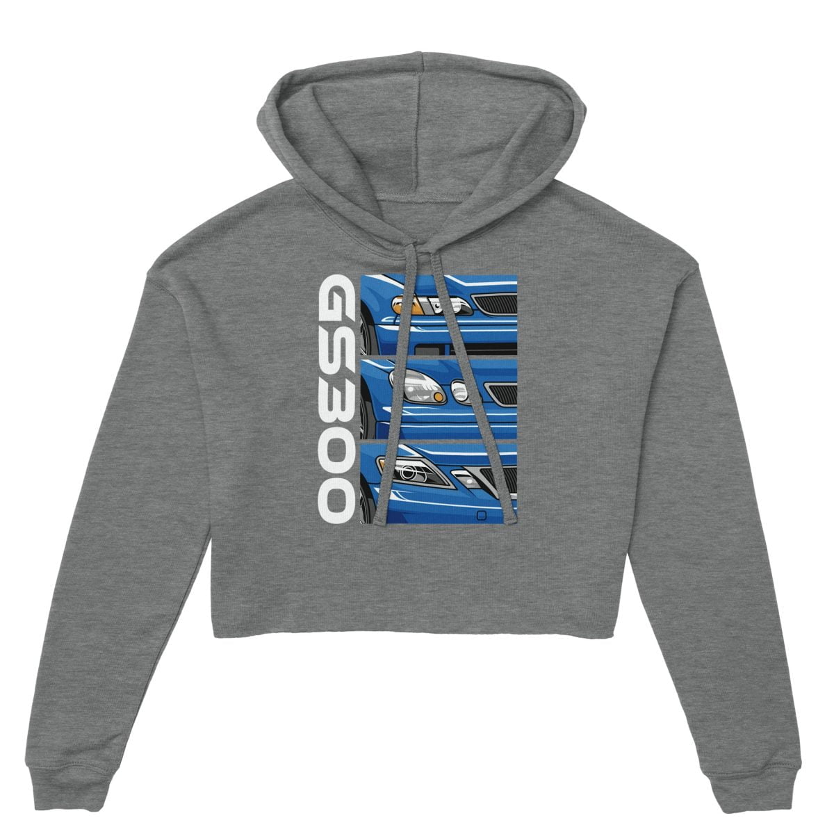 A Lexus GS300 JZS161 Generations Womens Cropped Hoodie featuring the word osso on it | StancedLife