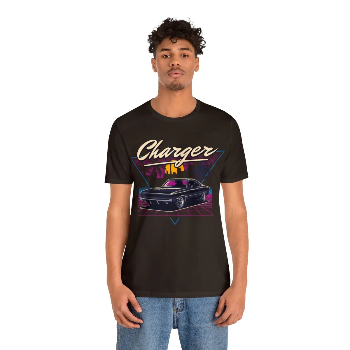 1970 Dodge Charger R/T Unisex Jersey Short Sleeve Tee - Image 16