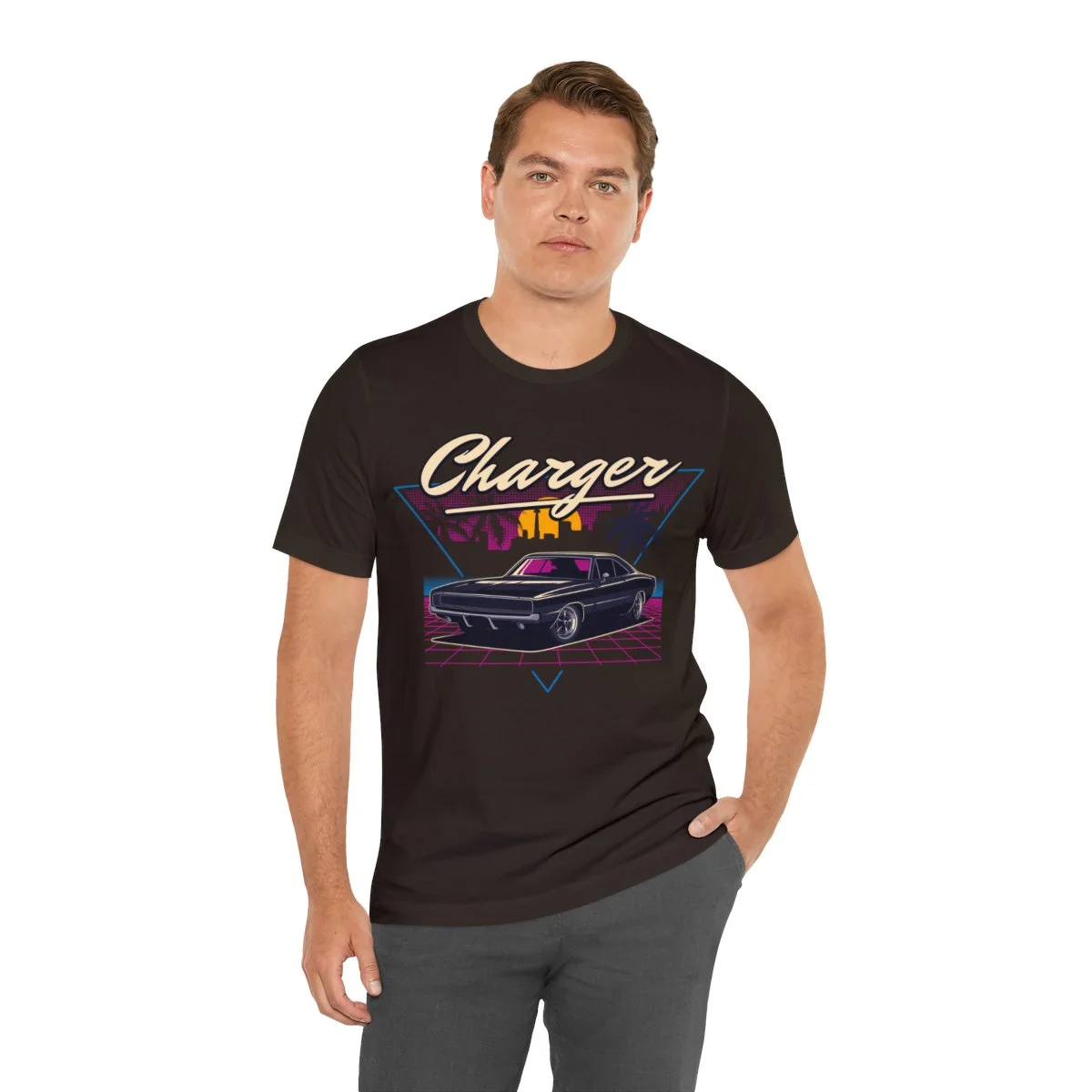 1970 Dodge Charger R/T Unisex Jersey Short Sleeve Tee - Image 18