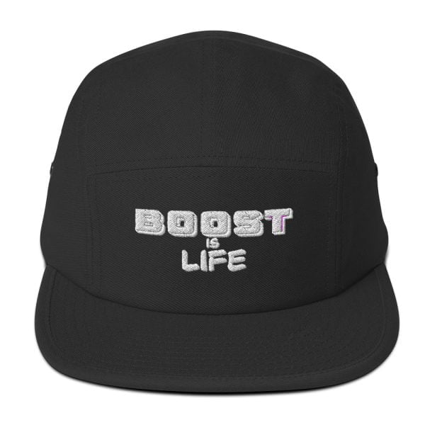Turbo Boost is Life Five Panel Cap