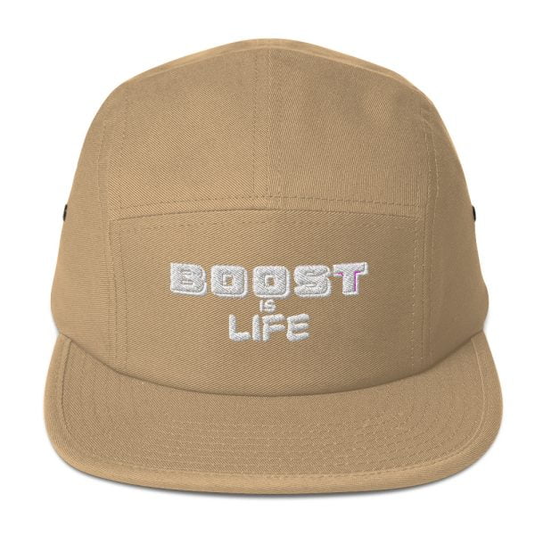 Turbo Boost is Life Five Panel Cap