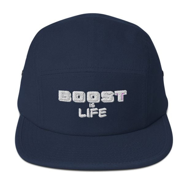 Turbo Boost is Life Five Panel Cap