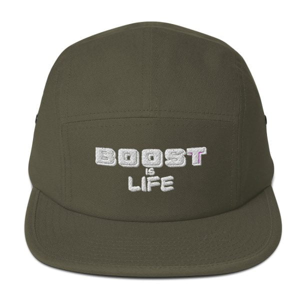 Turbo Boost is Life Five Panel Cap