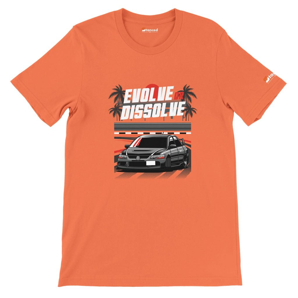 Mitsubishi Lancer Evo 8 Premium Unisex Crewneck T-shirt
