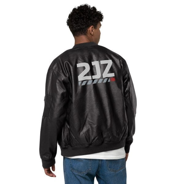 StancedLife "2JZ" Leather Bomber Jacket