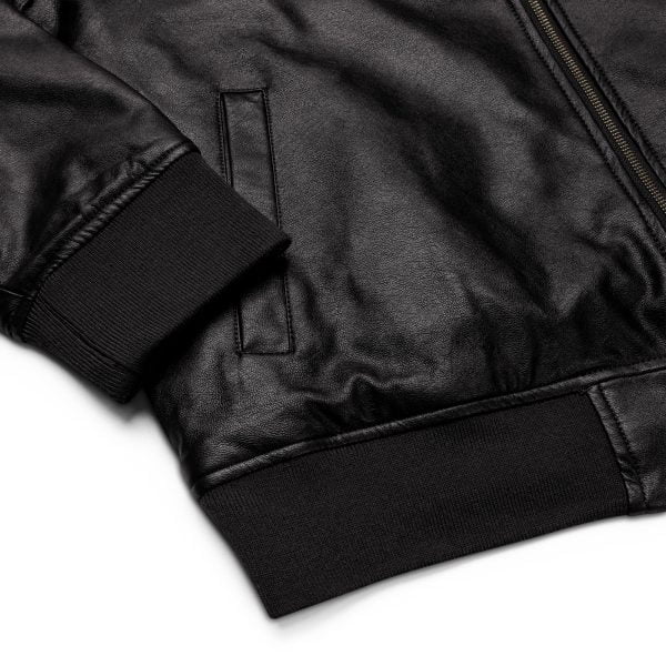 StancedLife "2JZ" Leather Bomber Jacket