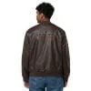 Nissan Skyline R34 Leather Bomber Jacket - Image 13