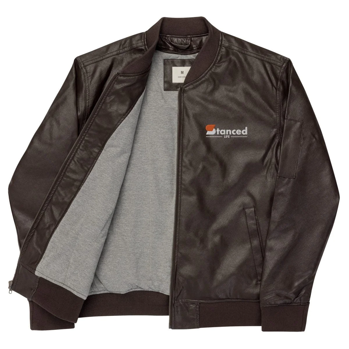 Nissan Skyline R34 Leather Bomber Jacket - Image 32