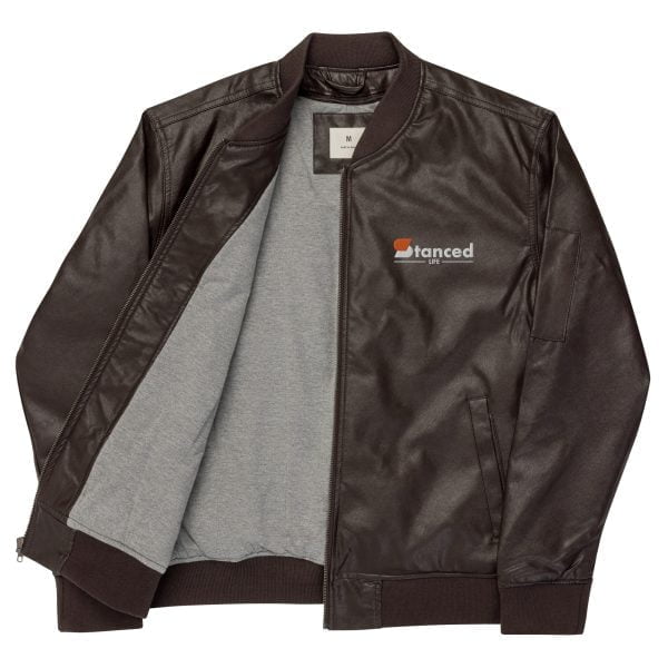 Nissan Skyline R34 Leather Bomber Jacket