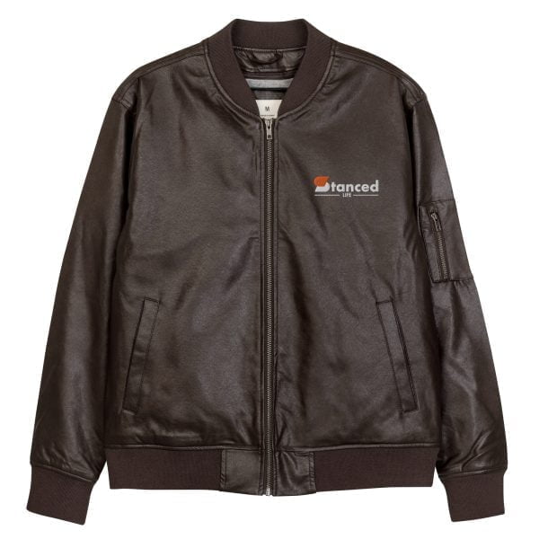 Nissan Skyline R34 Leather Bomber Jacket