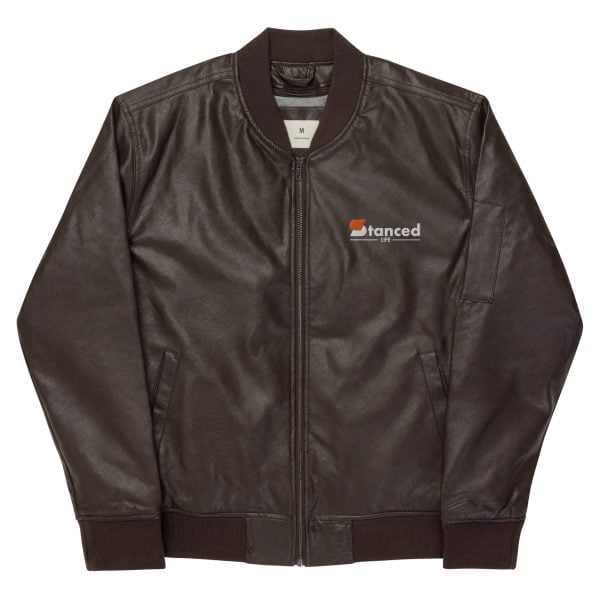 Nissan Skyline R34 Leather Bomber Jacket