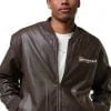 Nissan Skyline R34 Leather Bomber Jacket - Image 18