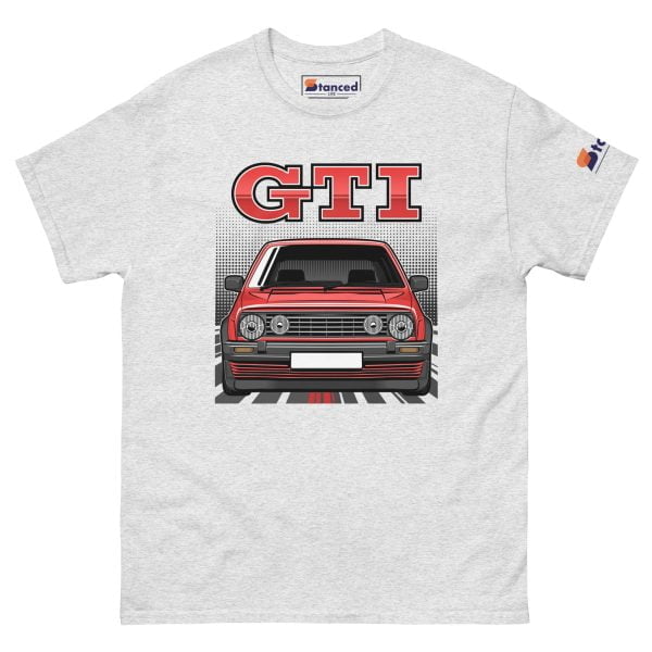 A Volkswagen Golf GTI Mk2 Men's Classic T-shirt.