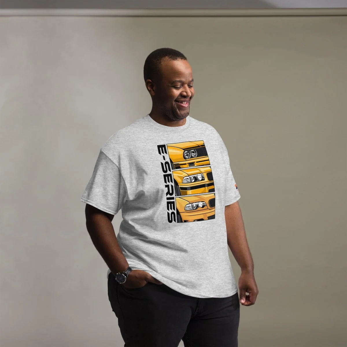 BMW 3 Series Generations Men's Car Graphic T-shirt - E30 - E36 - E46 - Image 18