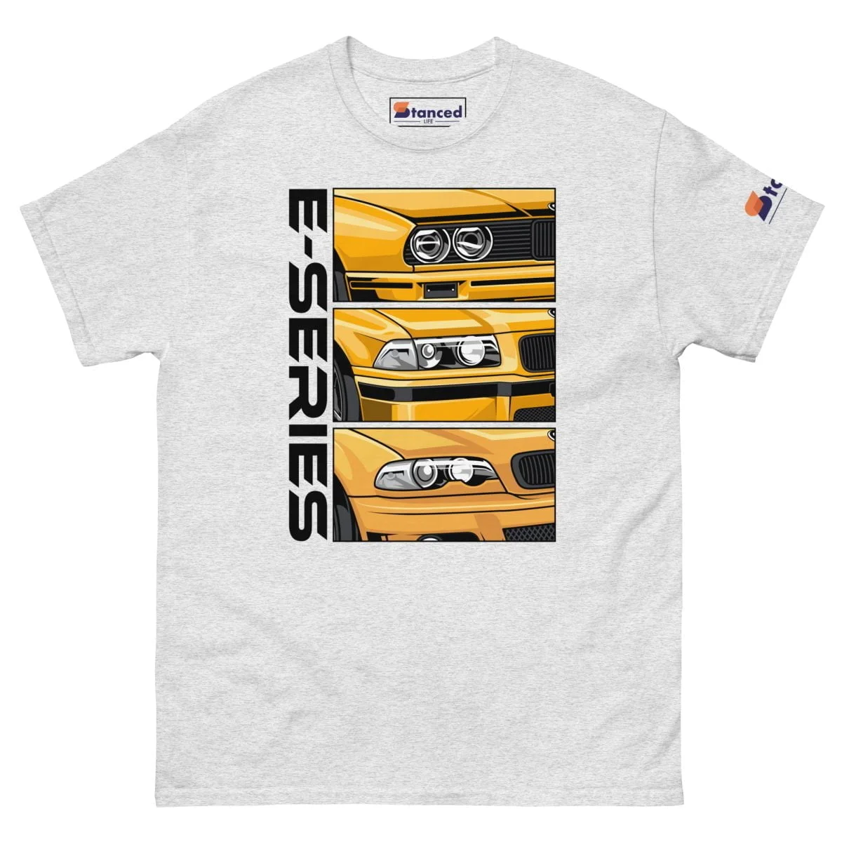 BMW 3 Series Generations Men's Car Graphic T-shirt - E30 - E36 - E46 - Image 27