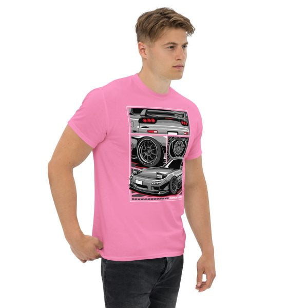 Mazda RX7 Car T-Shirt "Rotary Legend" - Men's