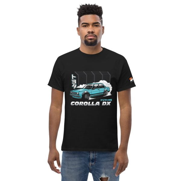 Toyota Corolla DX Drift Addict Men's Car Graphic T-shirt