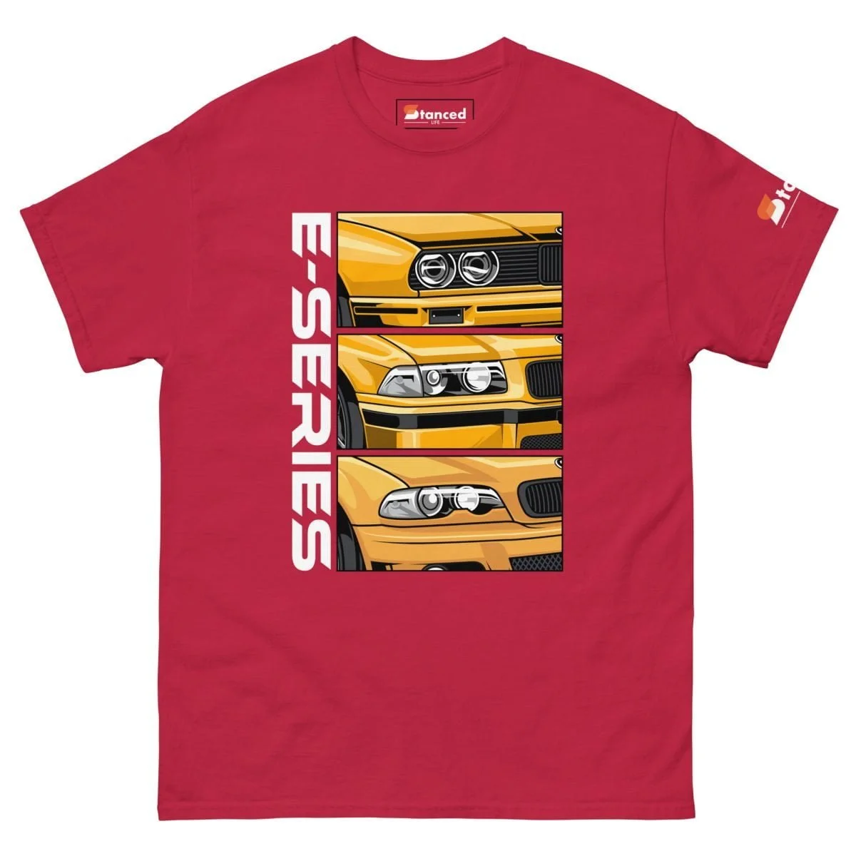BMW 3 Series Generations Men's Car Graphic T-shirt - E30 - E36 - E46 - Image 6