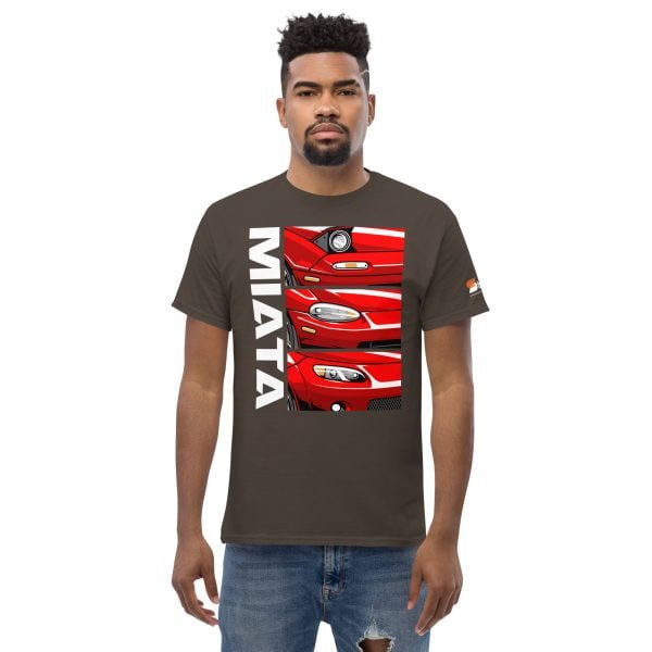 Mazda Miata MX5 Generations Men's Classic T-shirt