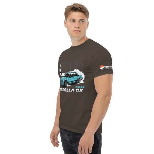 Toyota Corolla DX Drift Addict Men's Car Graphic T-shirt
