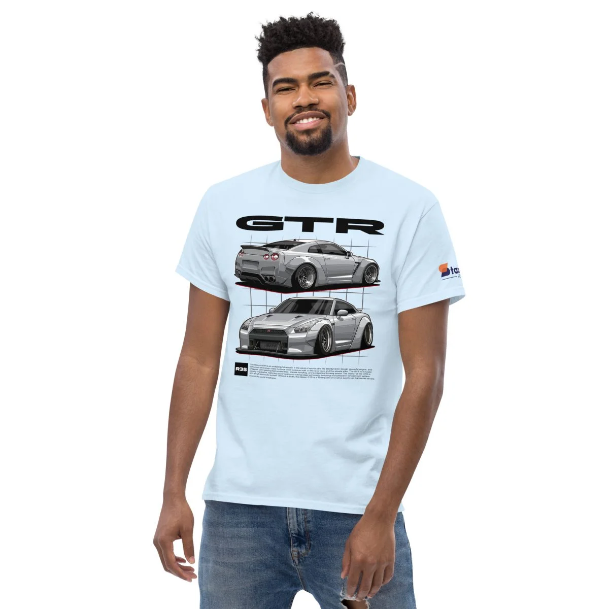 Nissan GTR R35 Men's Graphic T-shirt - Image 33