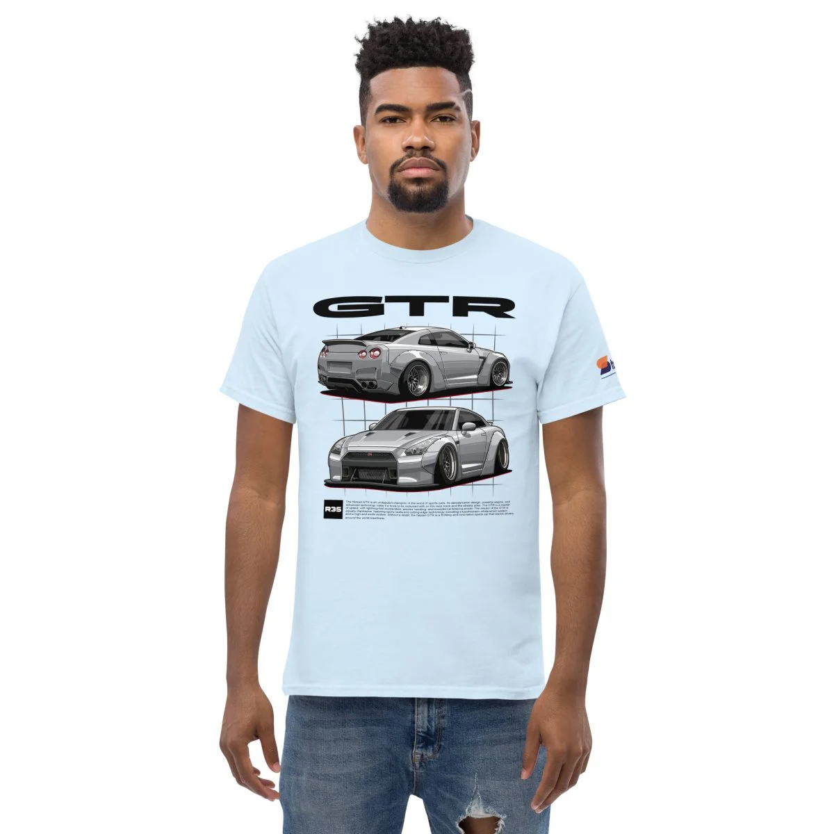 Nissan GTR R35 Men's Graphic T-shirt - Image 34