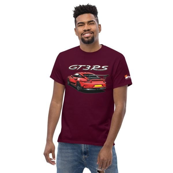 Porsche 911 GT3 RS Car Graphic T-shirt - Men's Classic