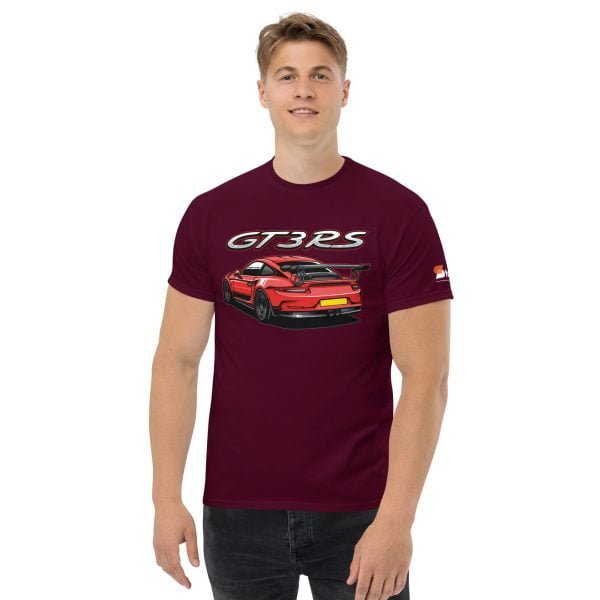 Porsche 911 GT3 RS Car Graphic T-shirt - Men's Classic