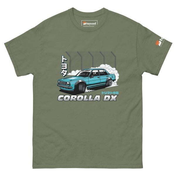 Toyota Corolla DX Drift Addict Men's Car Graphic T-shirt