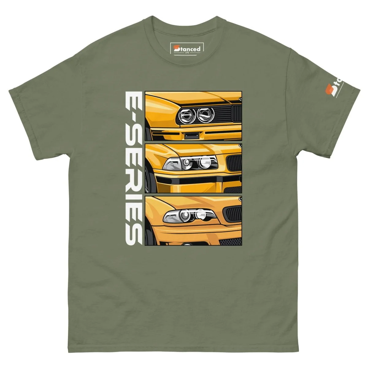 BMW 3 Series Generations Men's Car Graphic T-shirt - E30 - E36 - E46 - Image 9