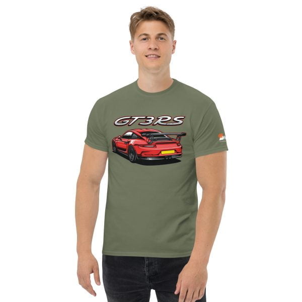 Porsche 911 GT3 RS Car Graphic T-shirt - Men's Classic