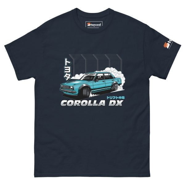 Toyota Corolla DX Drift Addict Men's Car Graphic T-shirt