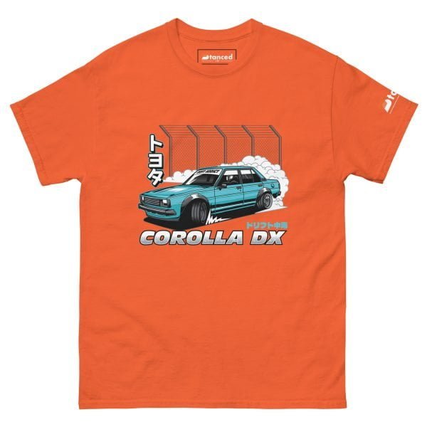 Toyota Corolla DX Drift Addict Men's Car Graphic T-shirt