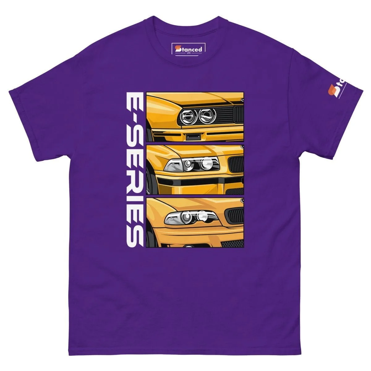 BMW 3 Series Generations Men's Car Graphic T-shirt - E30 - E36 - E46 - Image 5