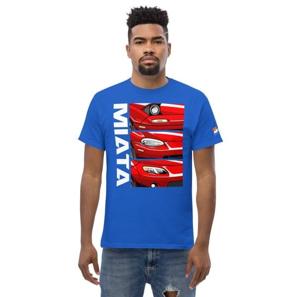 Mazda Miata MX5 Generations Men's Classic T-shirt