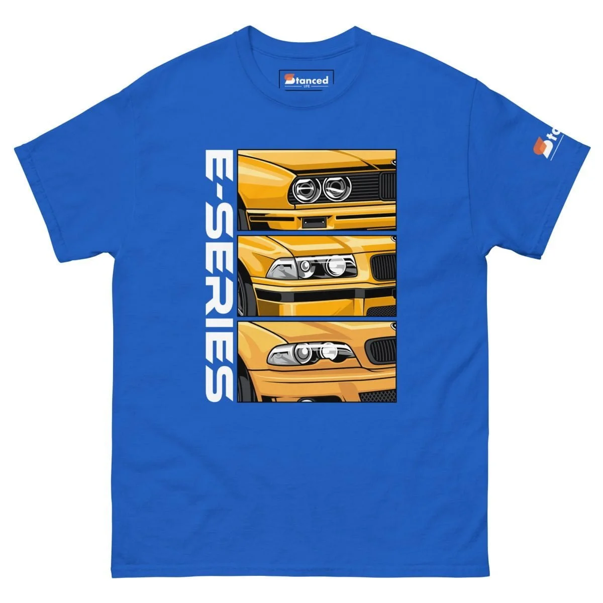 BMW 3 Series Generations Men's Car Graphic T-shirt - E30 - E36 - E46 - Image 7